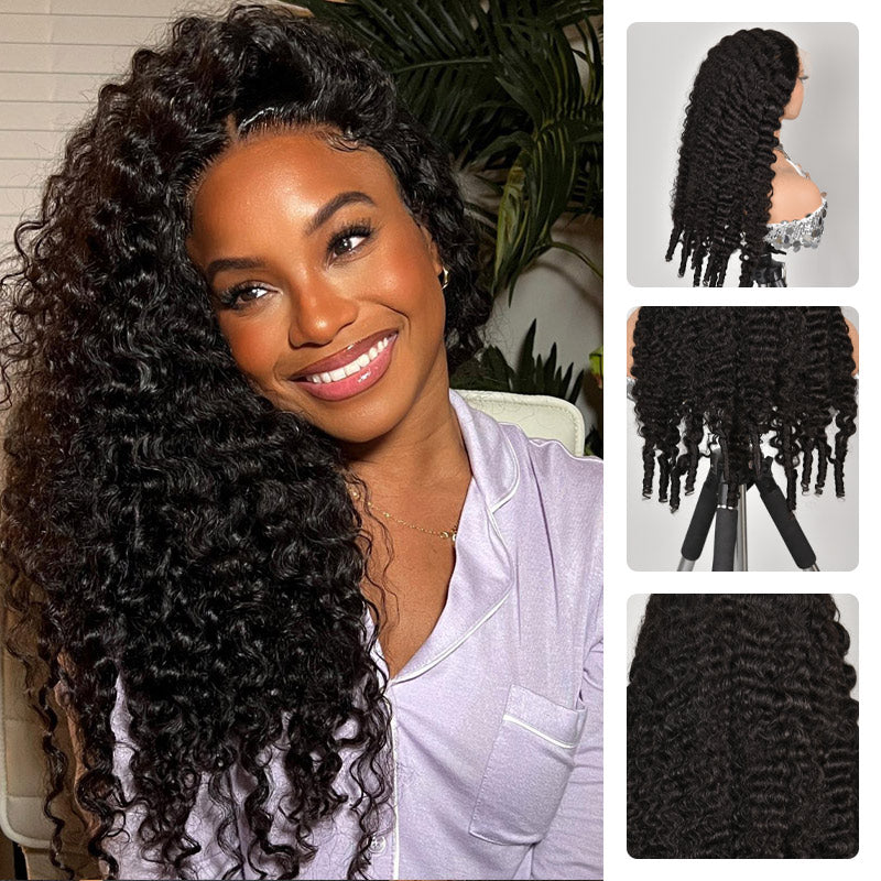 Burmese-Curly-Human-Hair-Wig-Glueless-Wear-and-Go-3-In-1-Half-Wig-Beginner-Friendly-Drawstring-Seamless-Flip-Over-Wig-Elisahair