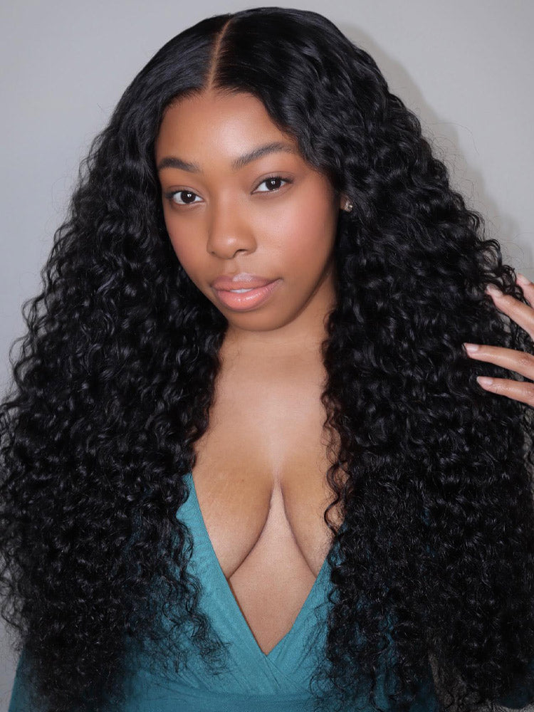Pull-to-go-Water-Wave-Wear-and-Go-Glueless-Wigs-Human-Hair-Pre-Plucked-Pre-Cut-5-x-5-HD-Lace-Closure-Wigs-Water-Wave-Lace-Front-Human-Hair-Wigs-for-Black-Women-Natural-Black-elisahair