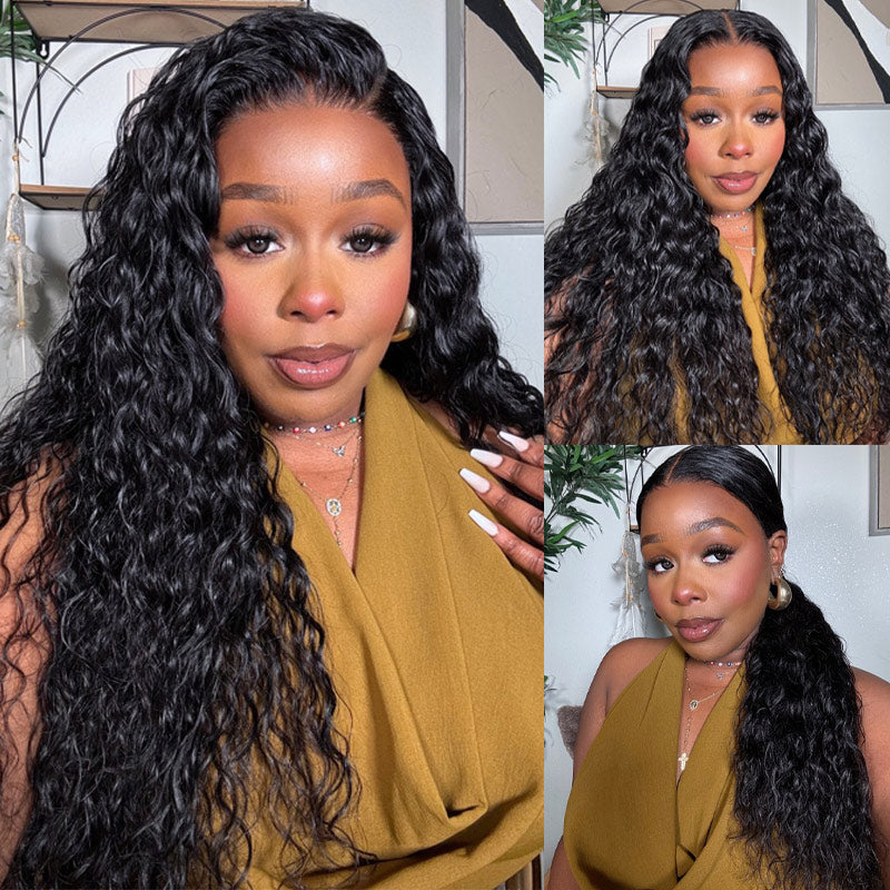 Water-Wave-Pre-Cut-6x4-HD-Lace-Closure-Wig-Pre-Plucked-With-Baby-Hair-Elisahair