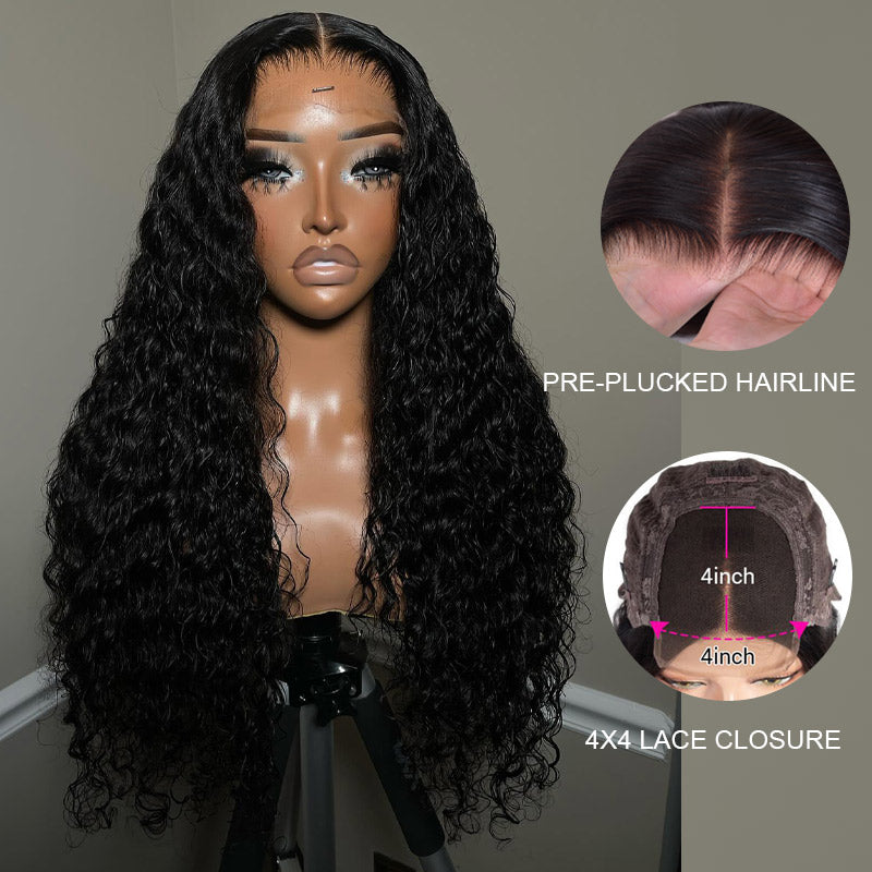 Water-Wave-Wet-and-Wavy-Lace-Front-Wigs-Human-Hair-for-Black-Women-Wear-and-Go-Glueless-HD-Transparent-Brazilian-Virgin-4x4-Lace-Closure-Wig-Pre-Plucked-with-Baby-Hair-elisahair