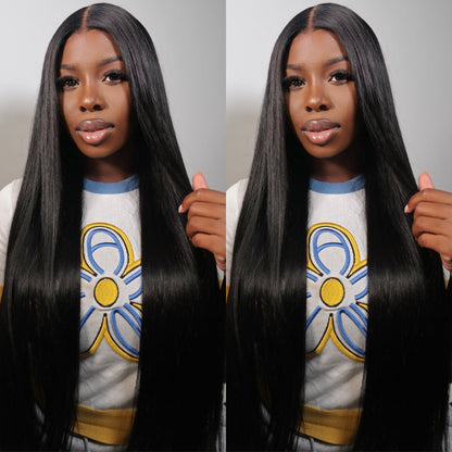 Wear-And-Go-Wig-Pre-Cut-4x6-HD-Transparent-Lace-Closure-Wig-Straight-Human-Hair-Wigs-Pre-Plucked-With-Baby-Hair-ElisaHair